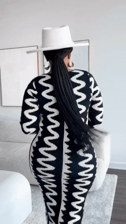 Knit Bodycon Dress - @theartystictype - Kelly Obi New York