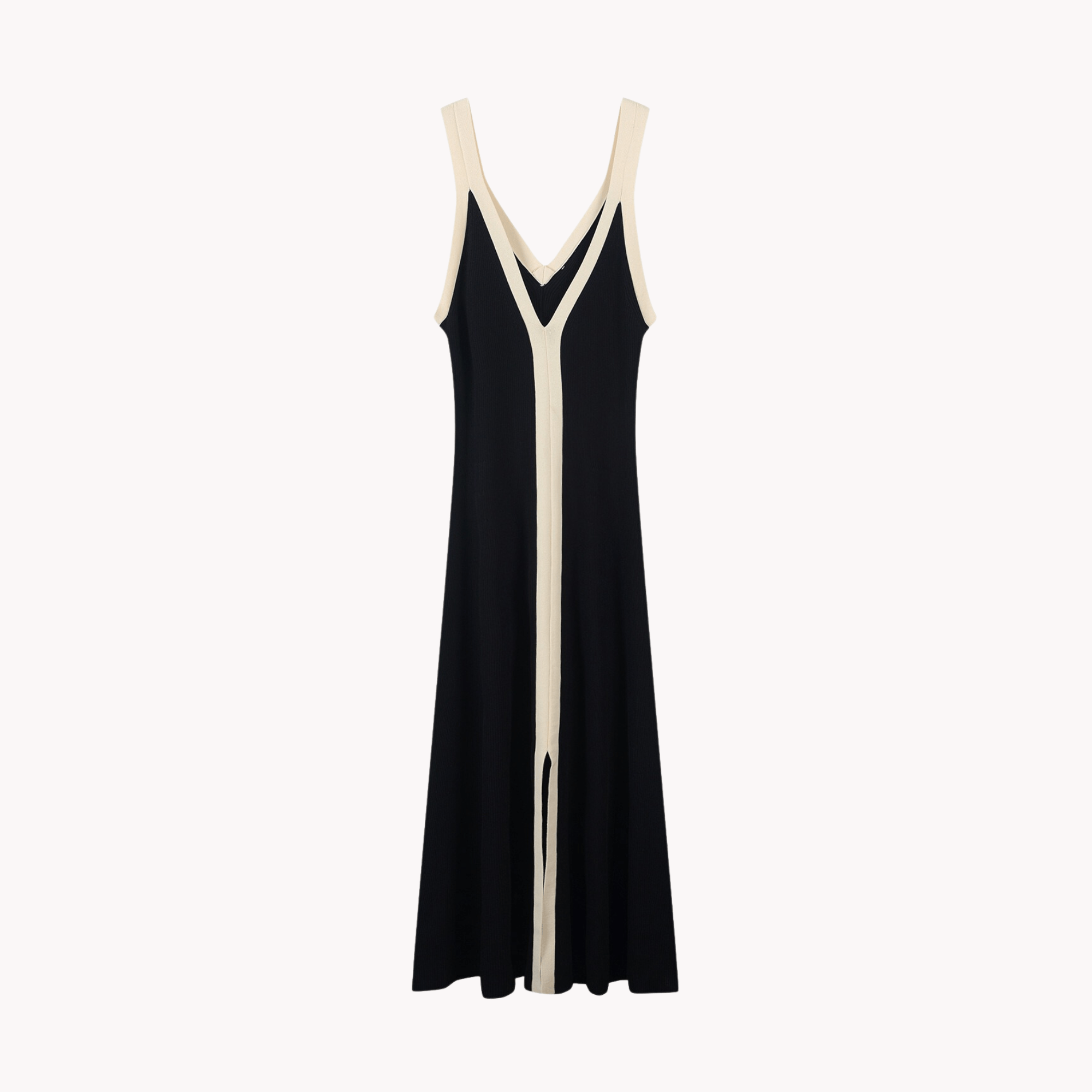 Knitted Long Slip Dress - Kelly Obi New York