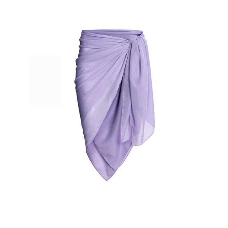 Lavender Ruffle Swimsuit Set - Kelly Obi New York