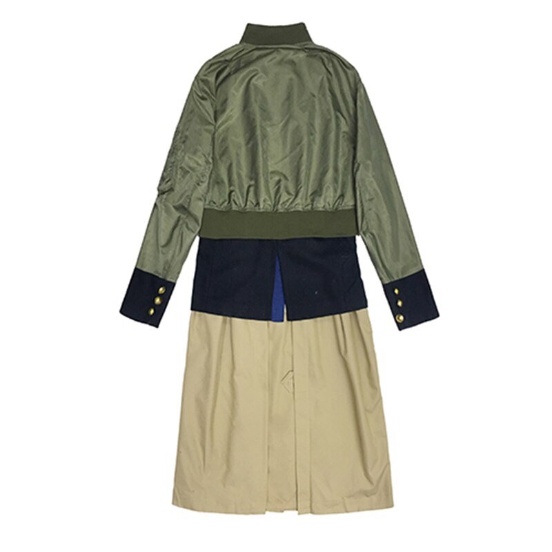 Layered Trench Jacket - Kelly Obi New York