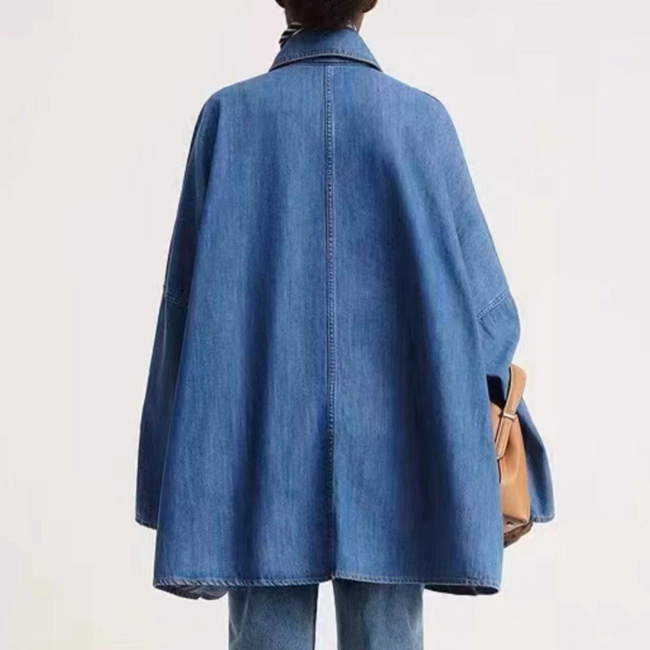 Loose Denim Top - Kelly Obi New York