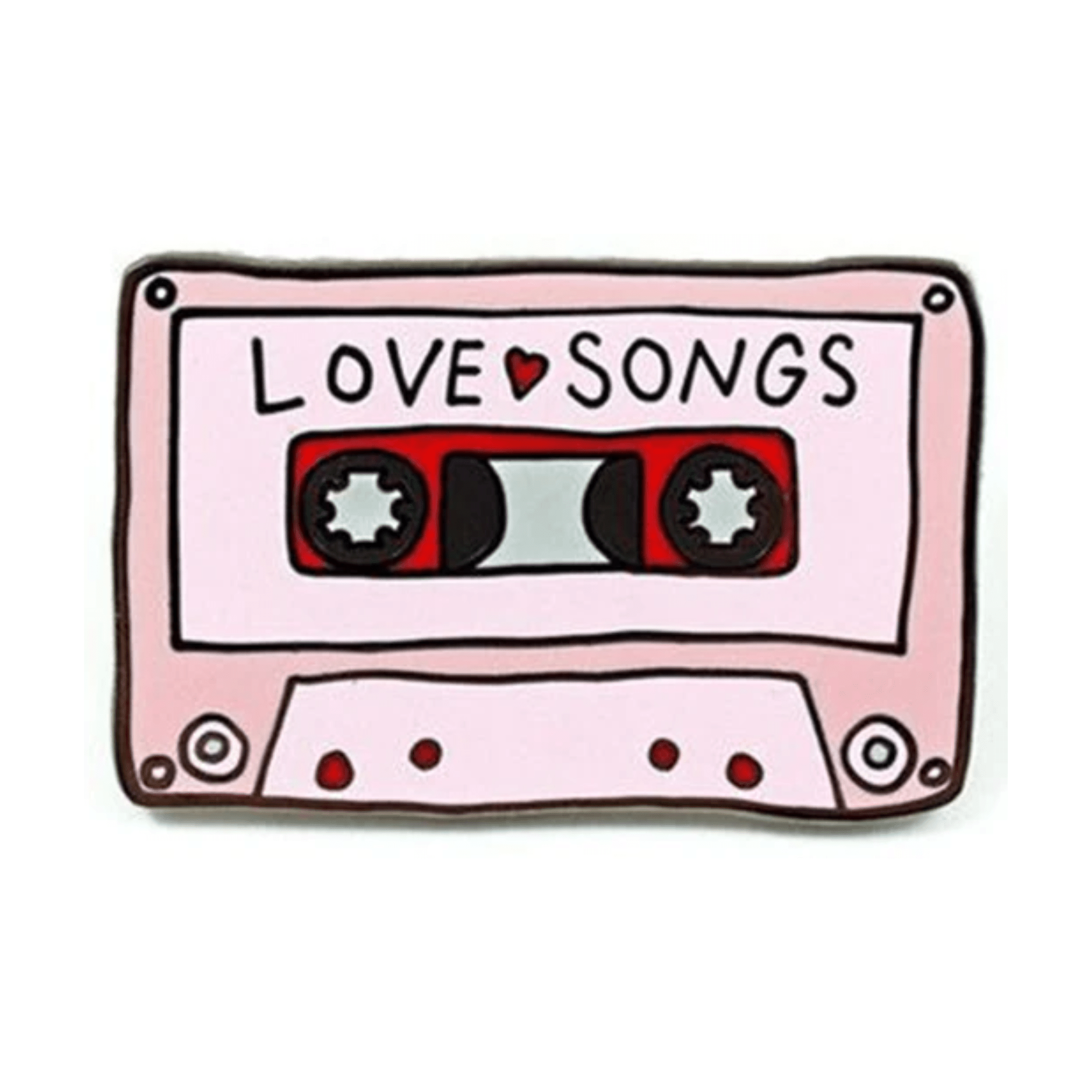 Love Songs Cassette Tape Pin - Kelly Obi New York