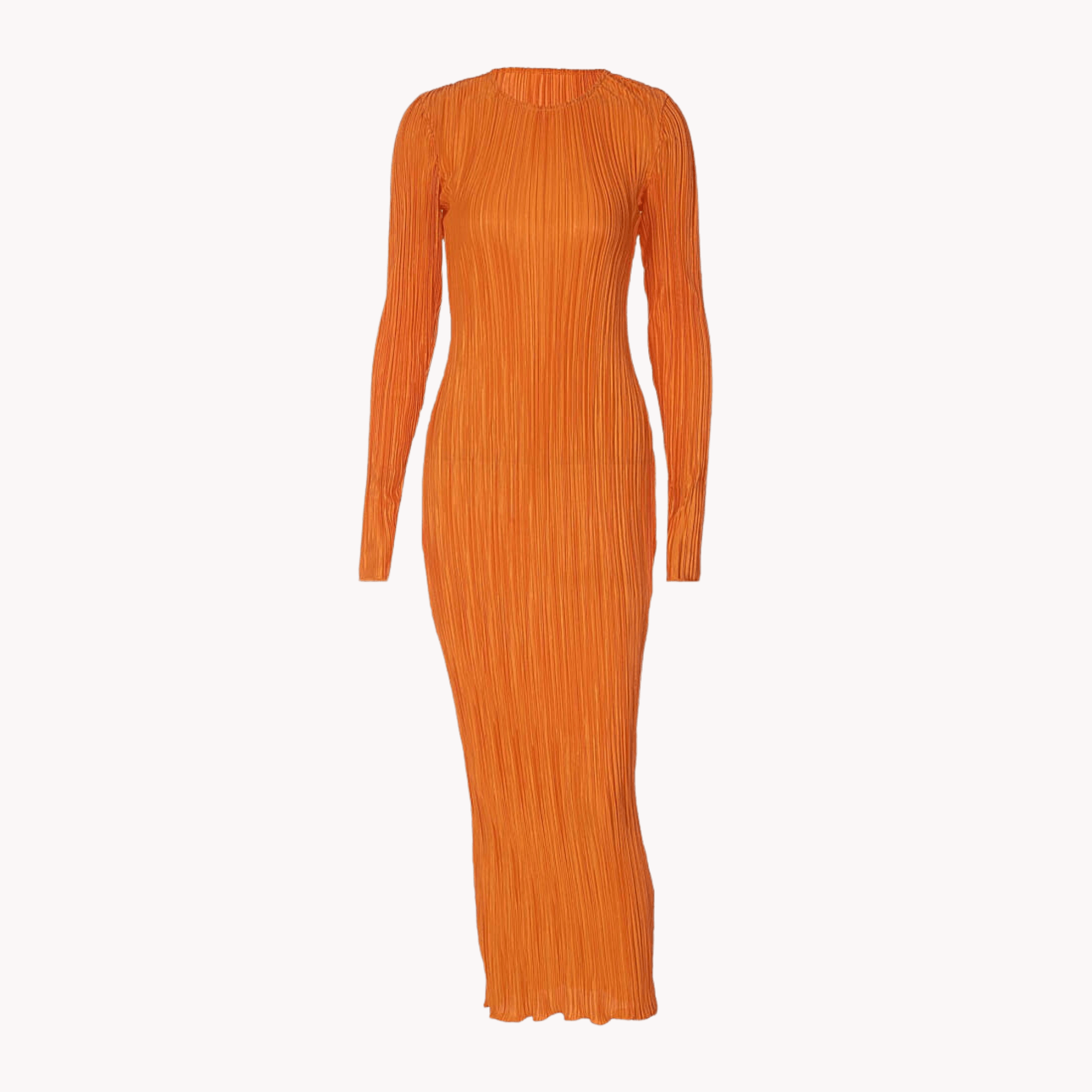 Maxi Bodycon Pleated Dress - Kelly Obi New York