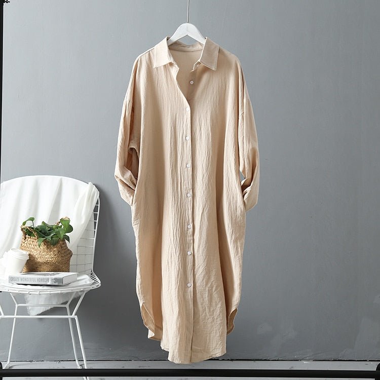 Oversized Shirt Dress - Kelly Obi New York