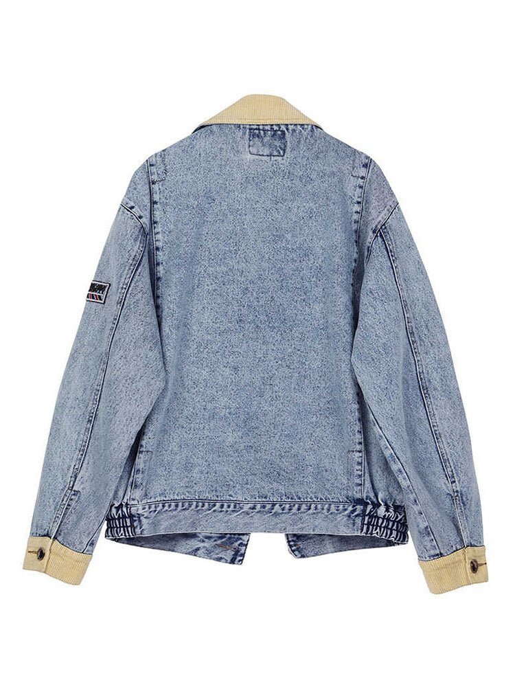 Patchwork Denim Jacket - Kelly Obi New York