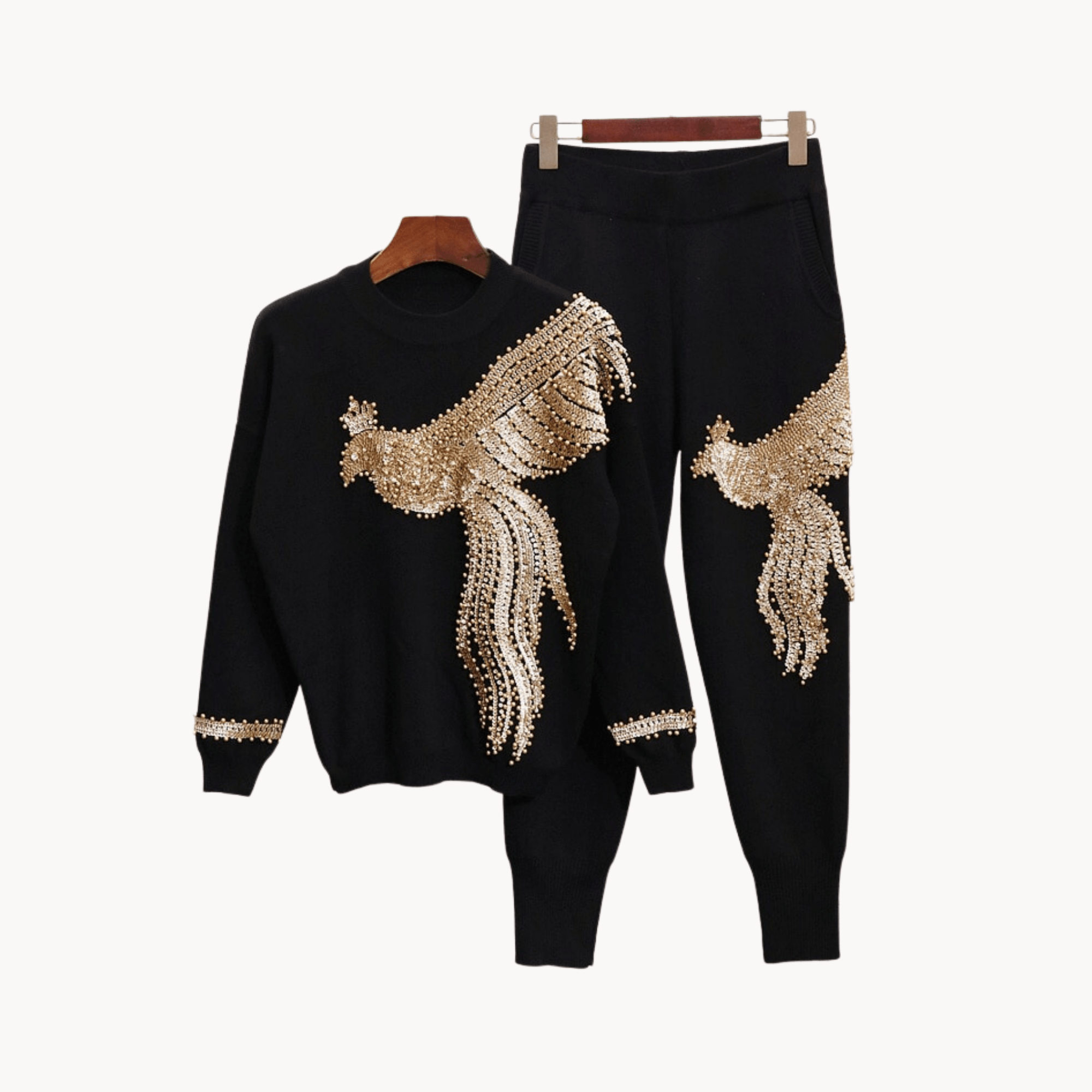 Phoenix Sequin Knit Set - Kelly Obi New York