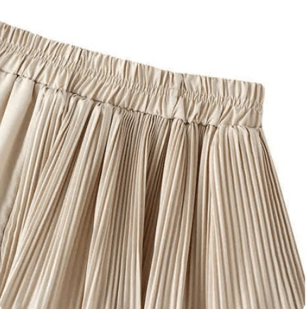 Pleated Ruffles Layered Midi Skirt - Kelly Obi New York