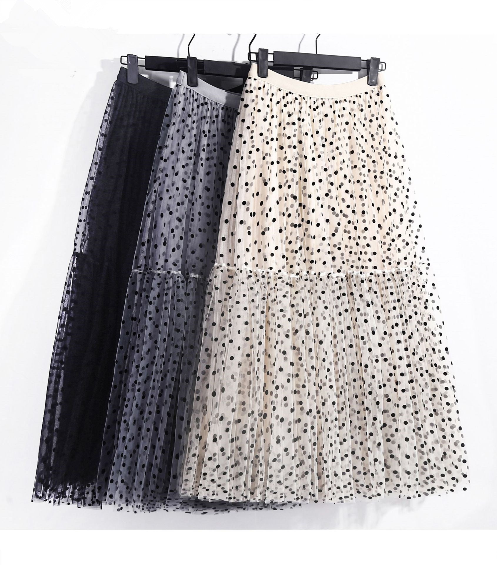 Polka Dot Tulle Skirt - @cocowithlove1 - Kelly Obi New York