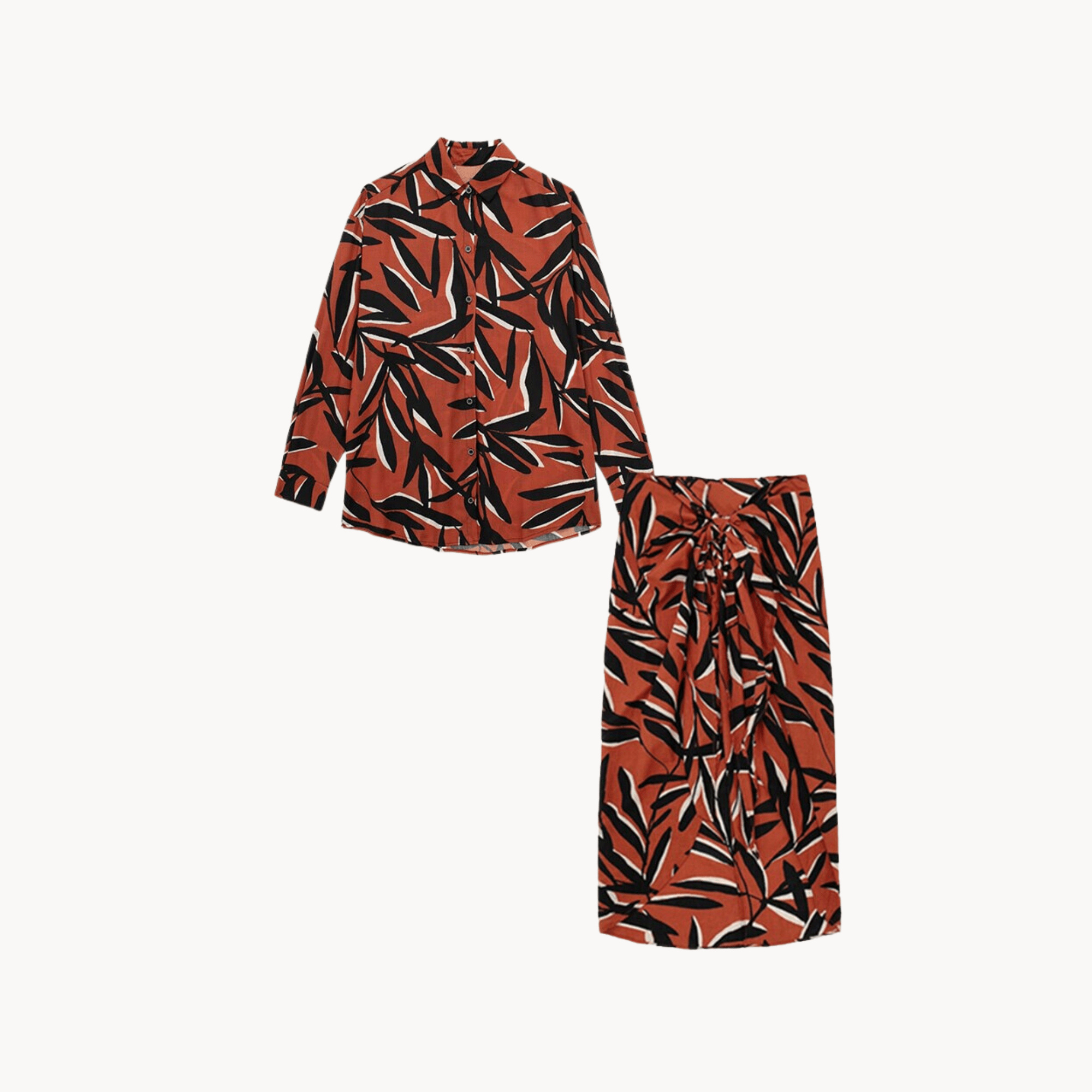 Printed Casual Set - Kelly Obi New York