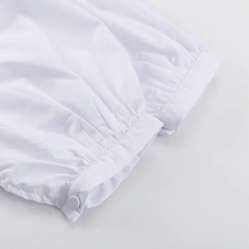 Puff Sleeve Shirt Dress - Kelly Obi New York