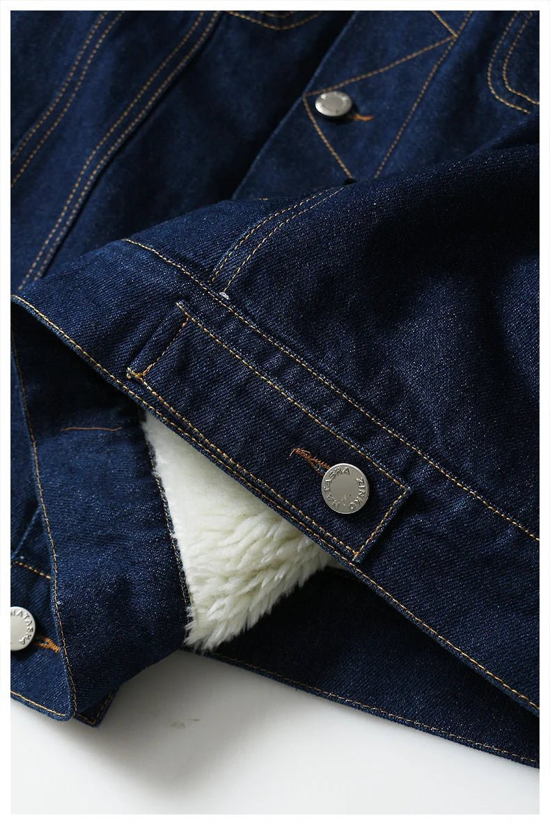 Puff Sleeves Denim Jacket - Kelly Obi New York