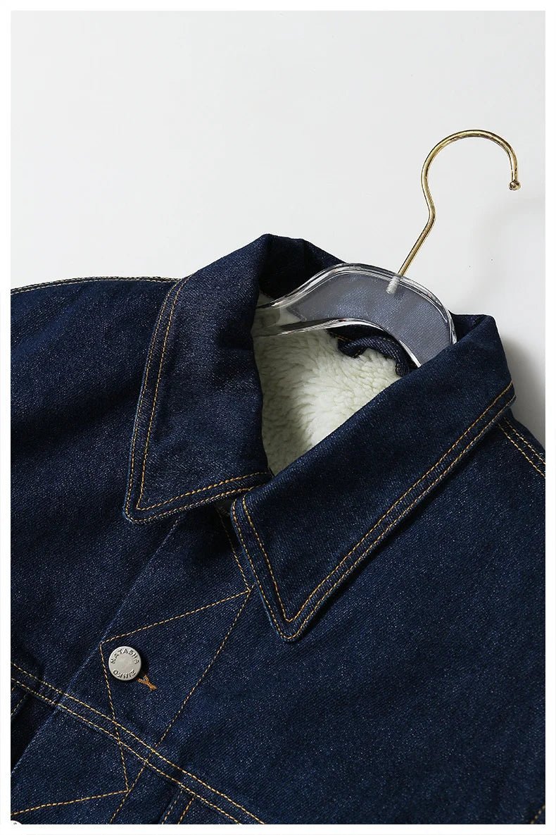 Puff Sleeves Denim Jacket - Kelly Obi New York