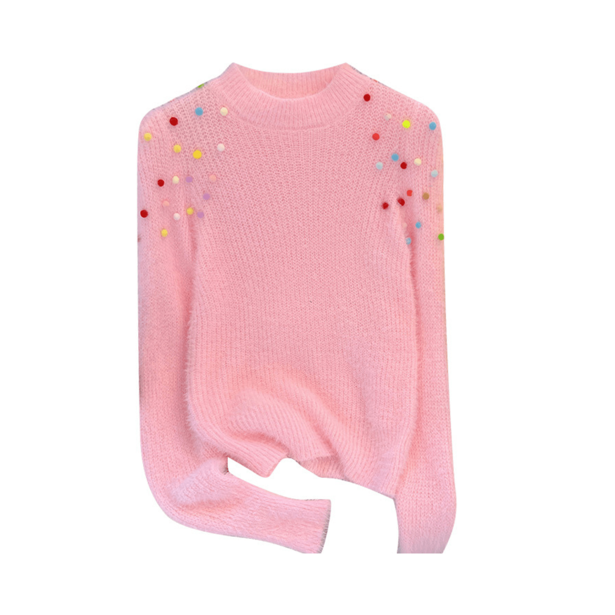 Rainbow Nonpareils Knit Sweater - Kelly Obi New York