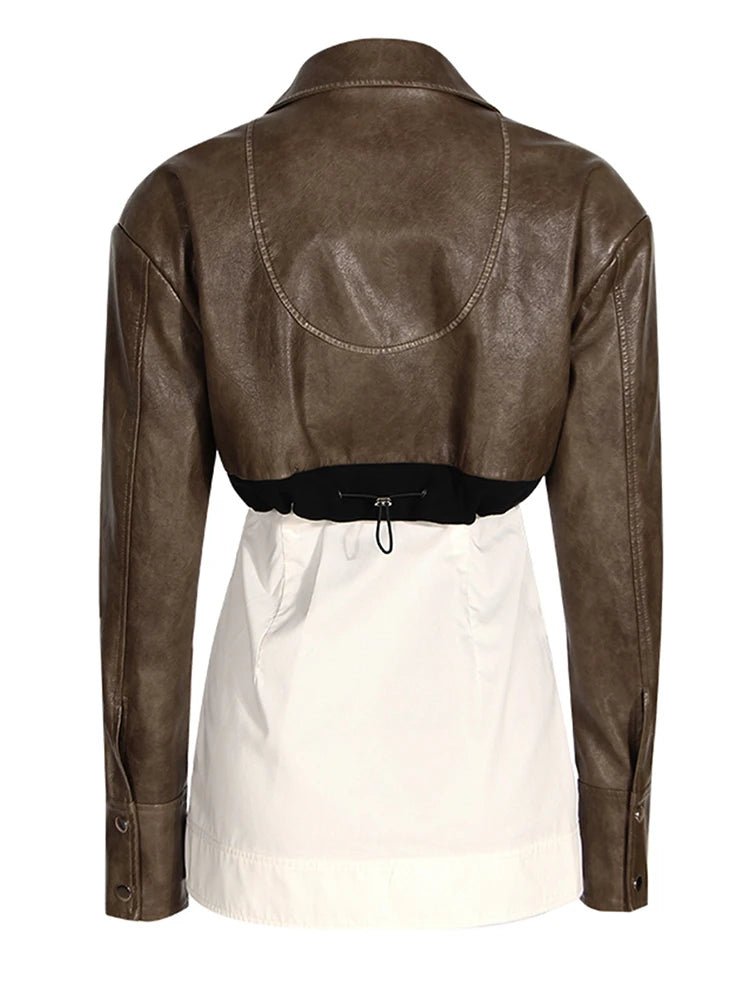 Removable Bottom Shirt Cropped Jacket - Kelly Obi New York