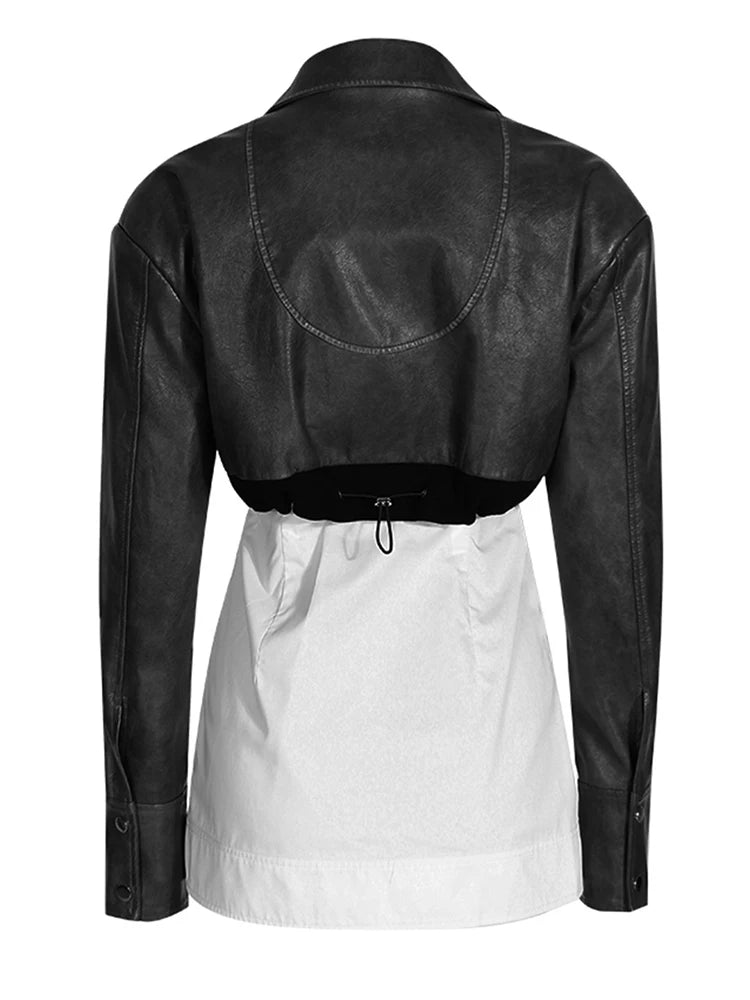 Removable Bottom Shirt Cropped Jacket - Kelly Obi New York