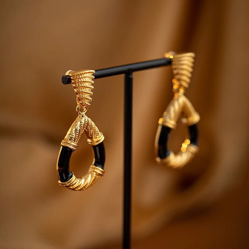 Retro Nubian Earrings - Kelly Obi New York