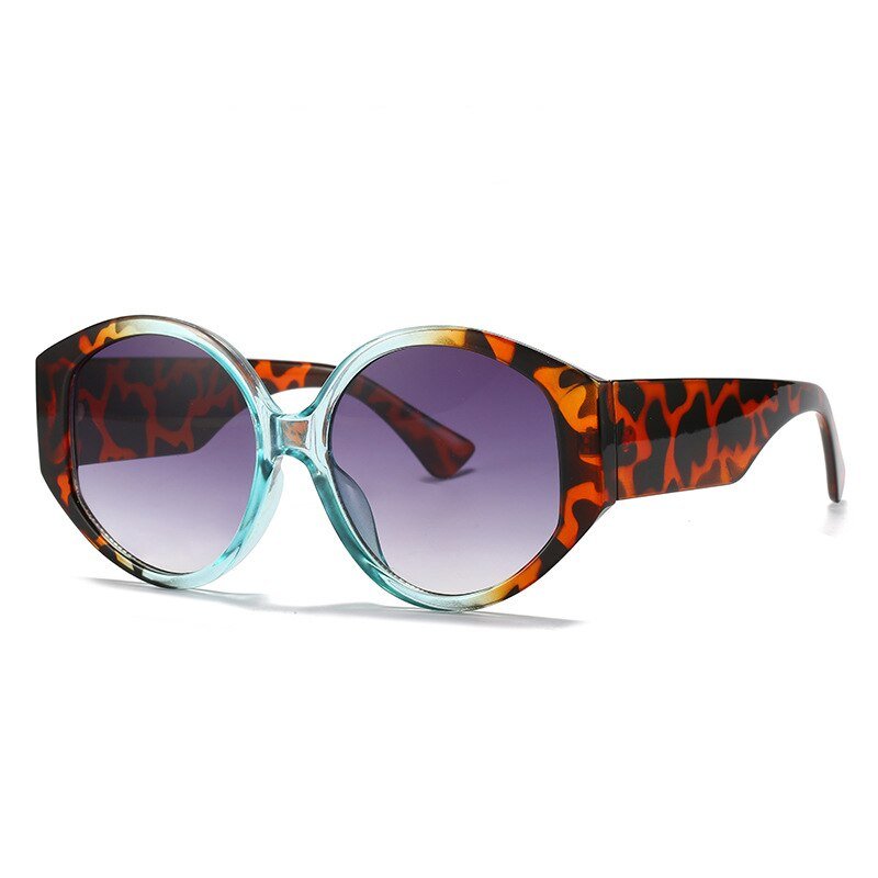 Retro Round Gradient Sunglasses - Kelly Obi New York
