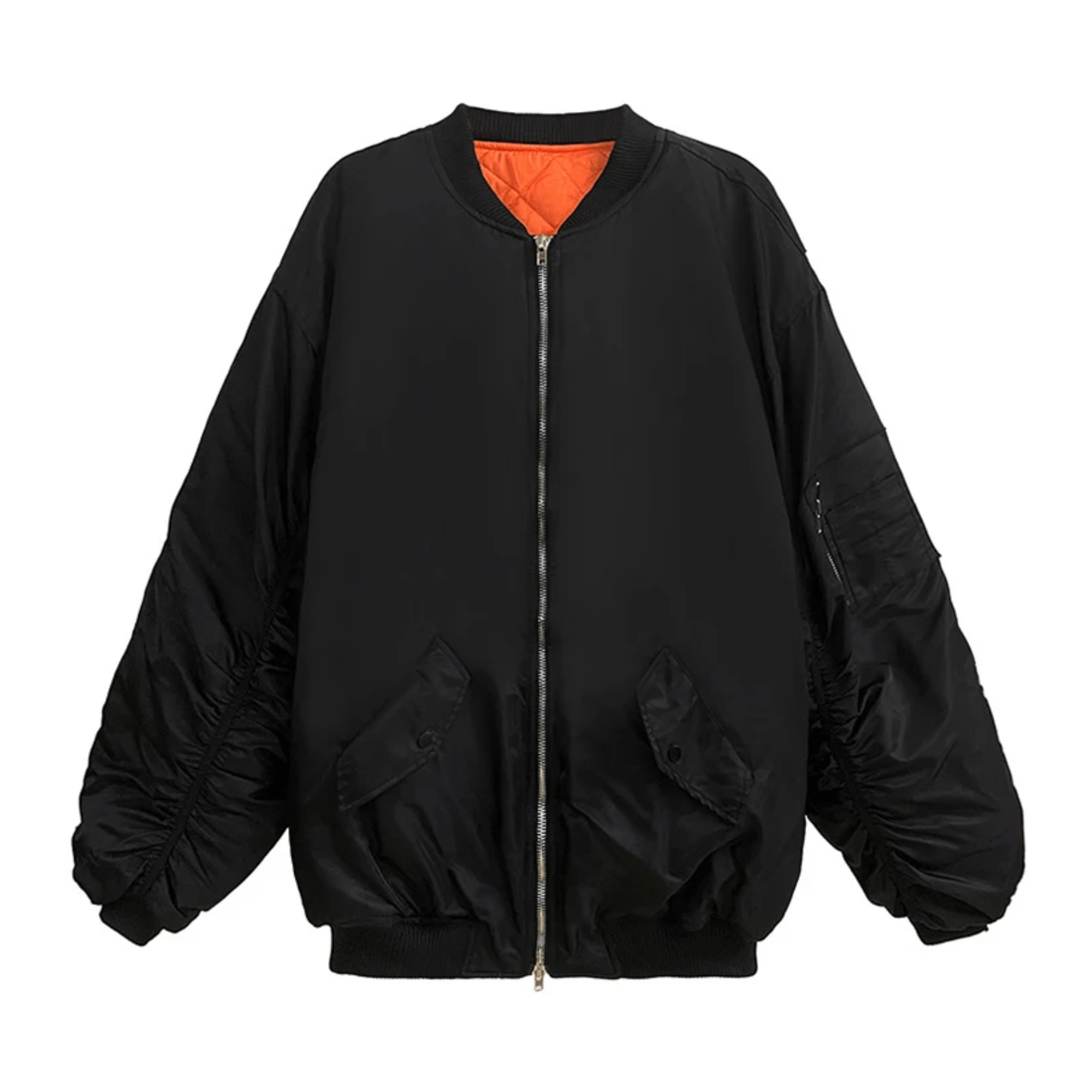 Reversible Oversized Cotton-Padded Jacket - Kelly Obi New York