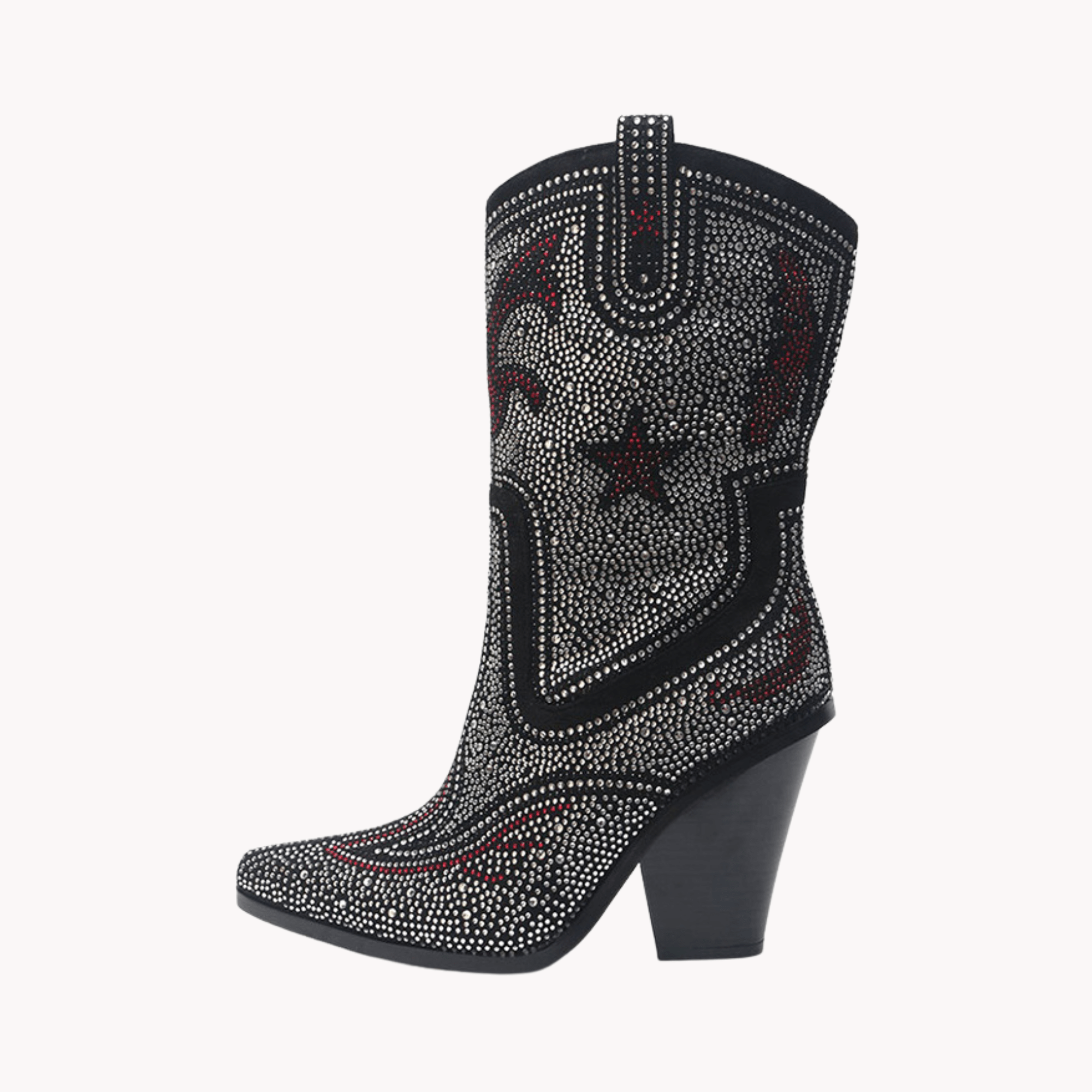 Rhinestone Star Cowgirl Boots - Kelly Obi New York