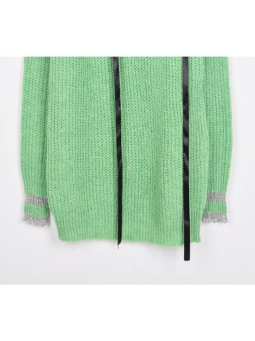 Round Neck Knitted Sweater - Kelly Obi New York