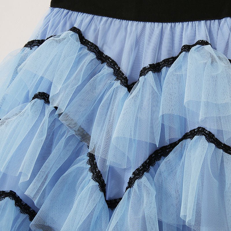 Ruffled Maxi Layered Cake Skirt - Kelly Obi New York