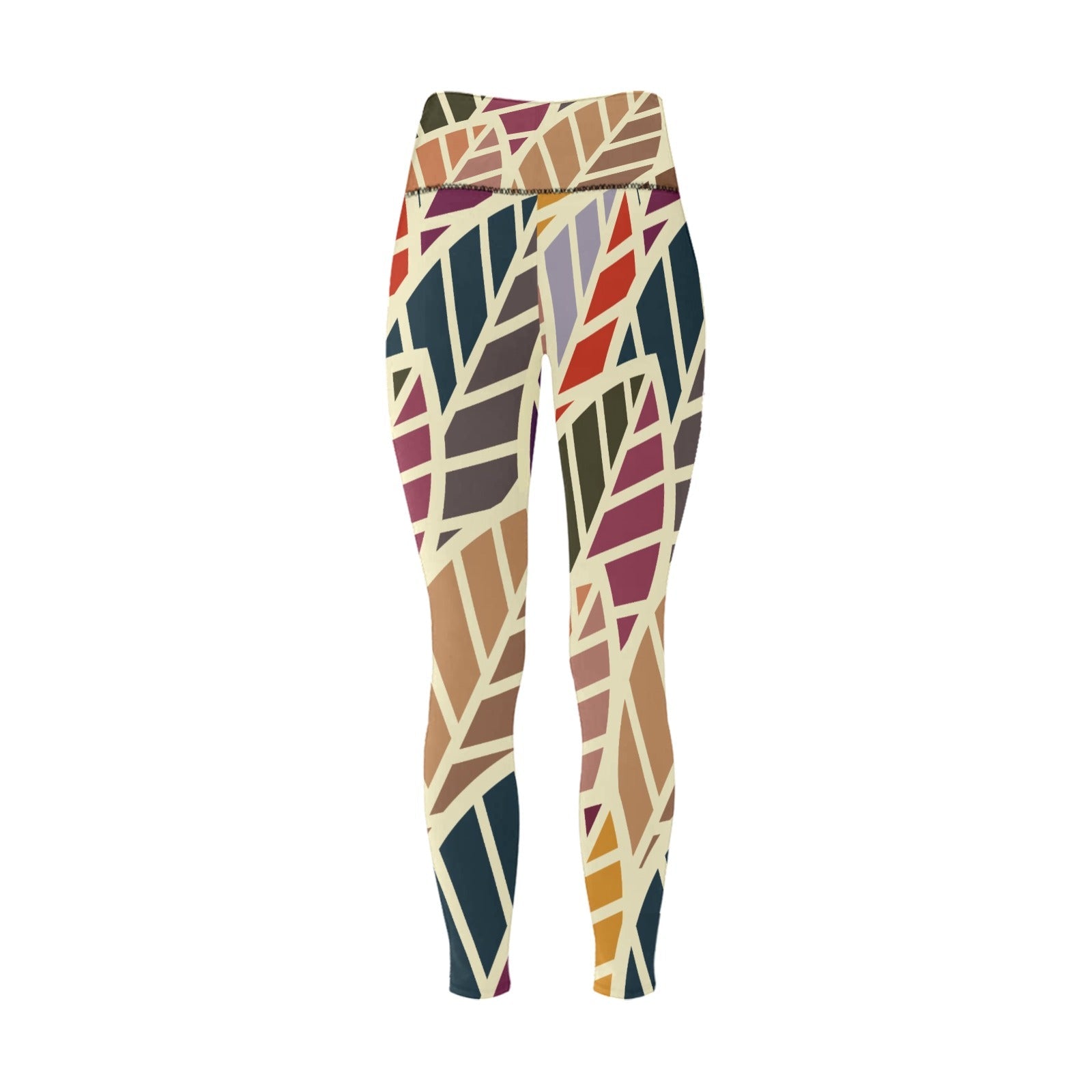 Rukwa High-Waisted Leggings - Kelly Obi New York