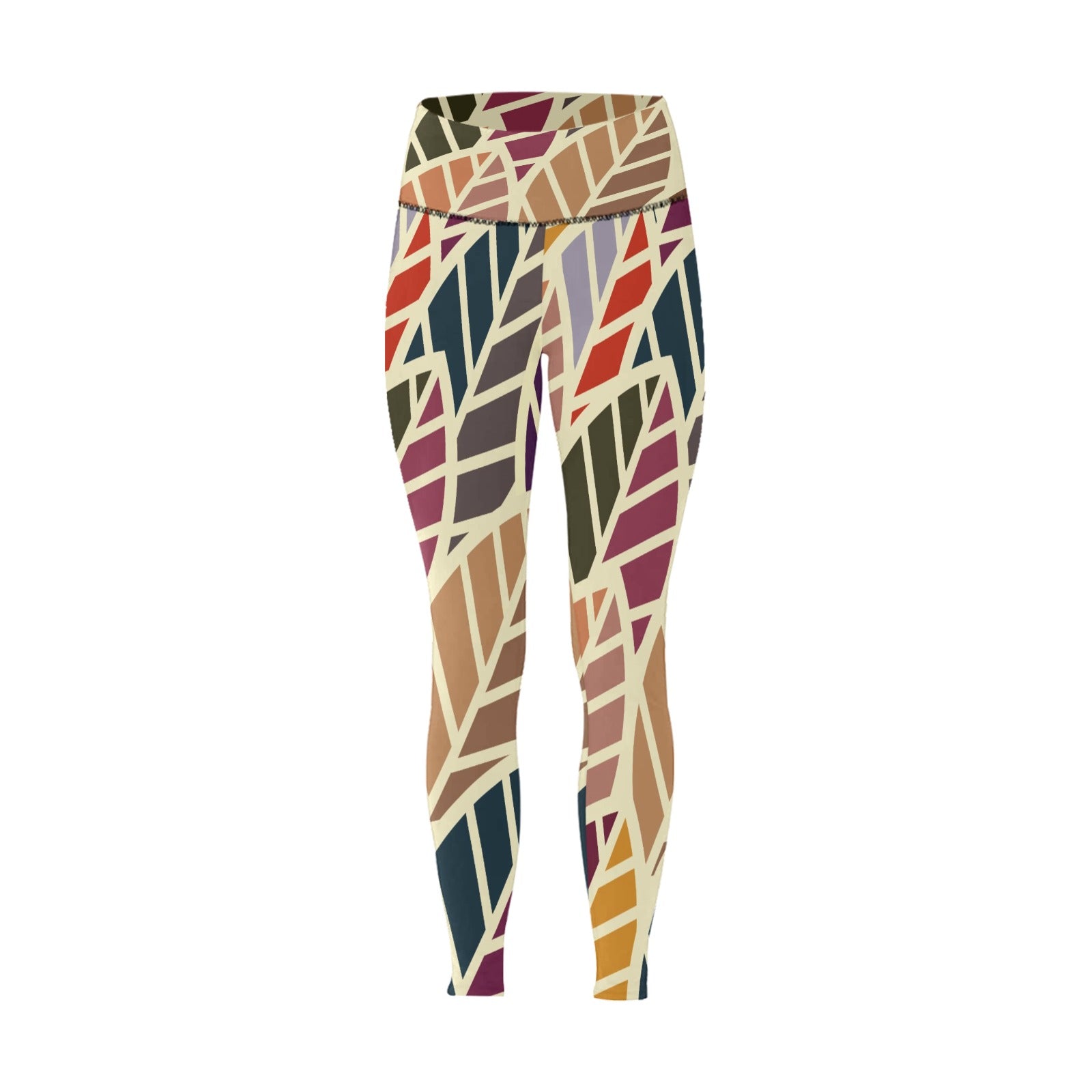 Rukwa High-Waisted Leggings - Kelly Obi New York