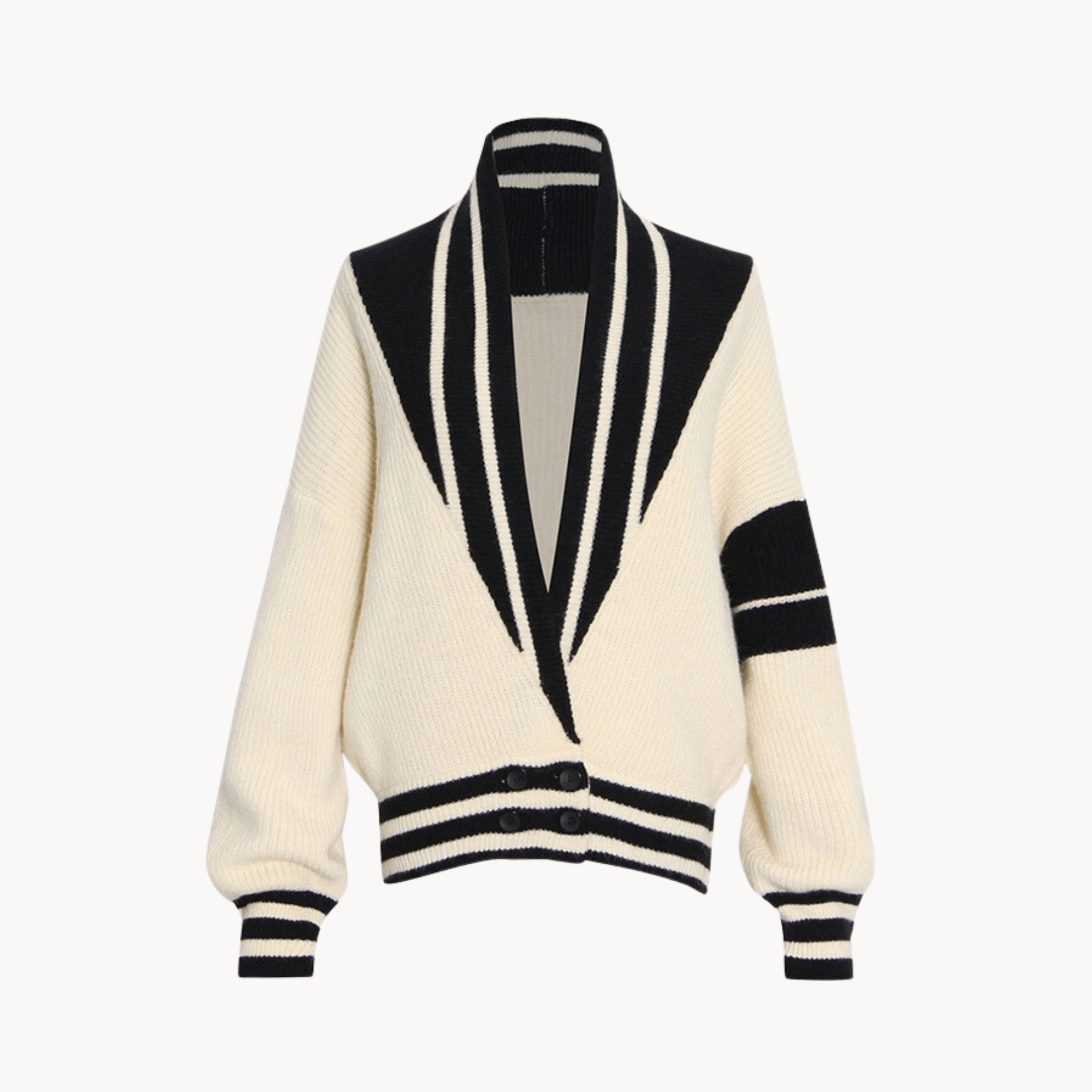 Sailor Striped Knit Cardigan - Kelly Obi New York