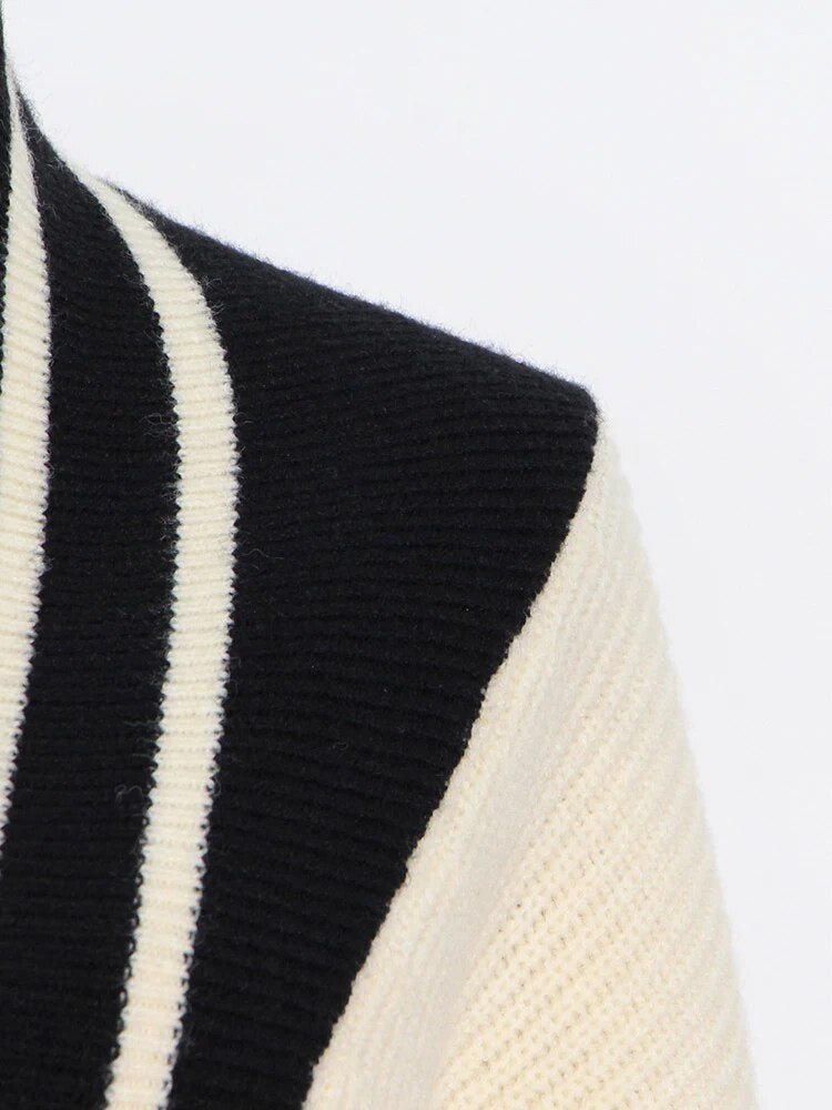 Sailor Striped Knit Cardigan - Kelly Obi New York