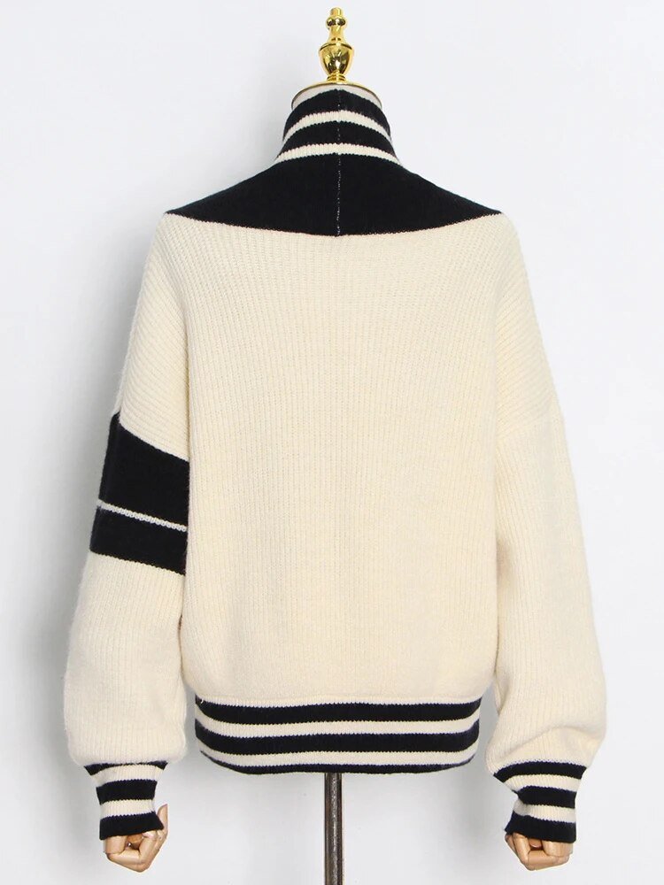 Sailor Striped Knit Cardigan - Kelly Obi New York