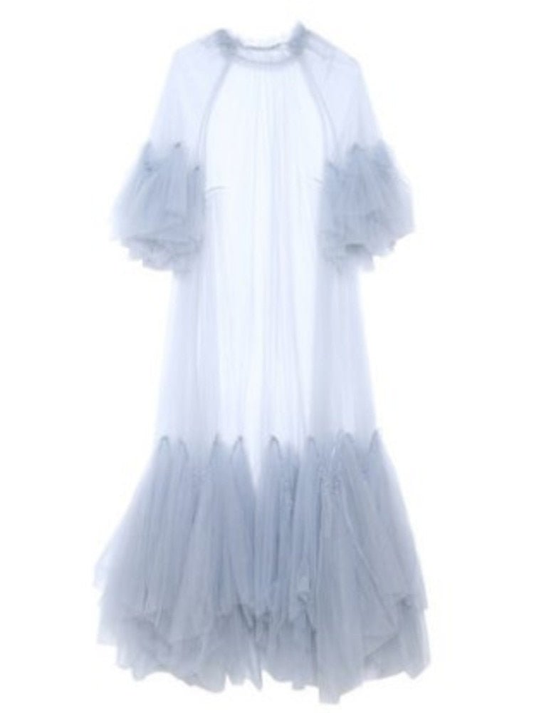 Seethrough Tulle Dress - Final Sale - Kelly Obi New York