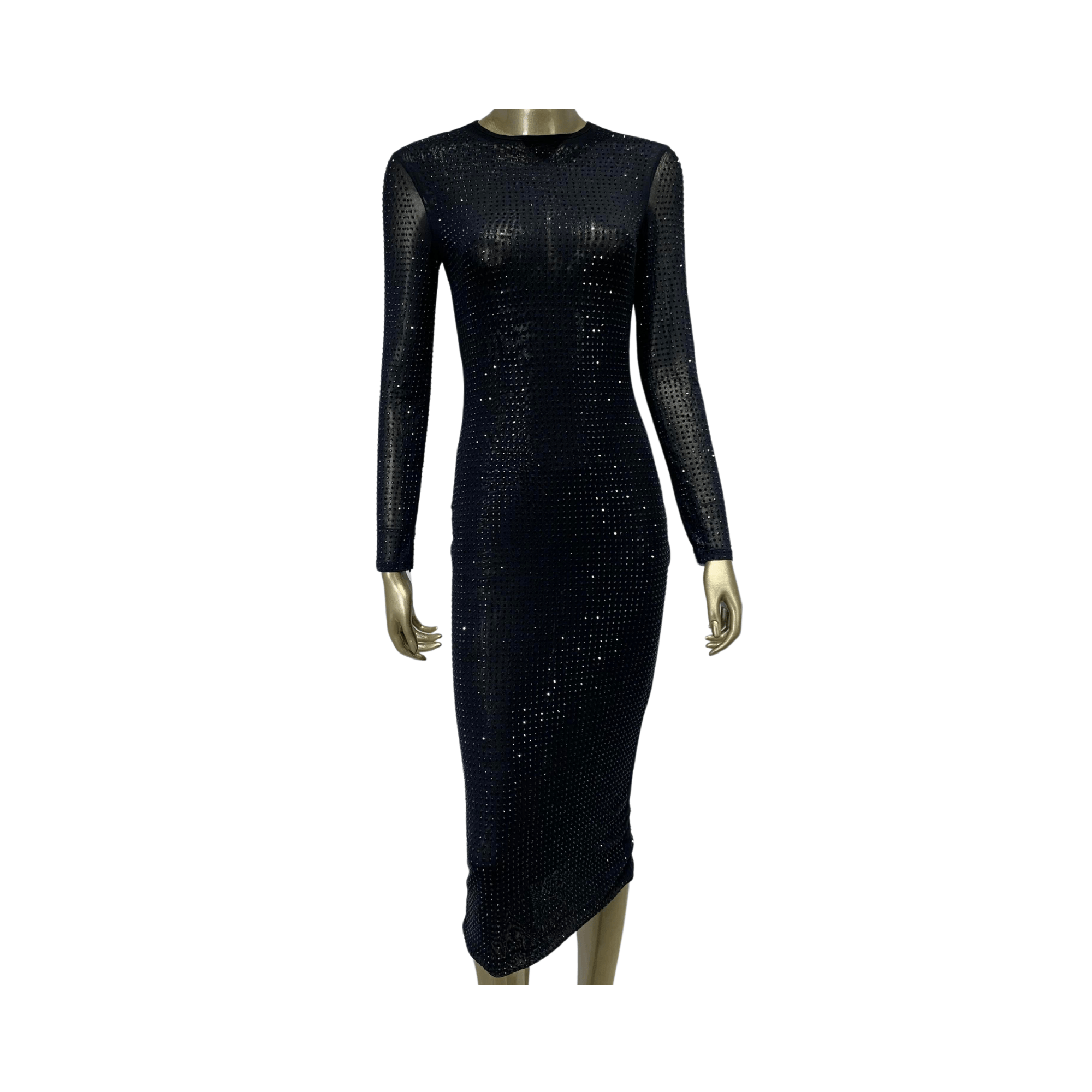 Sequined Bodycon Party Dress - Kelly Obi New York