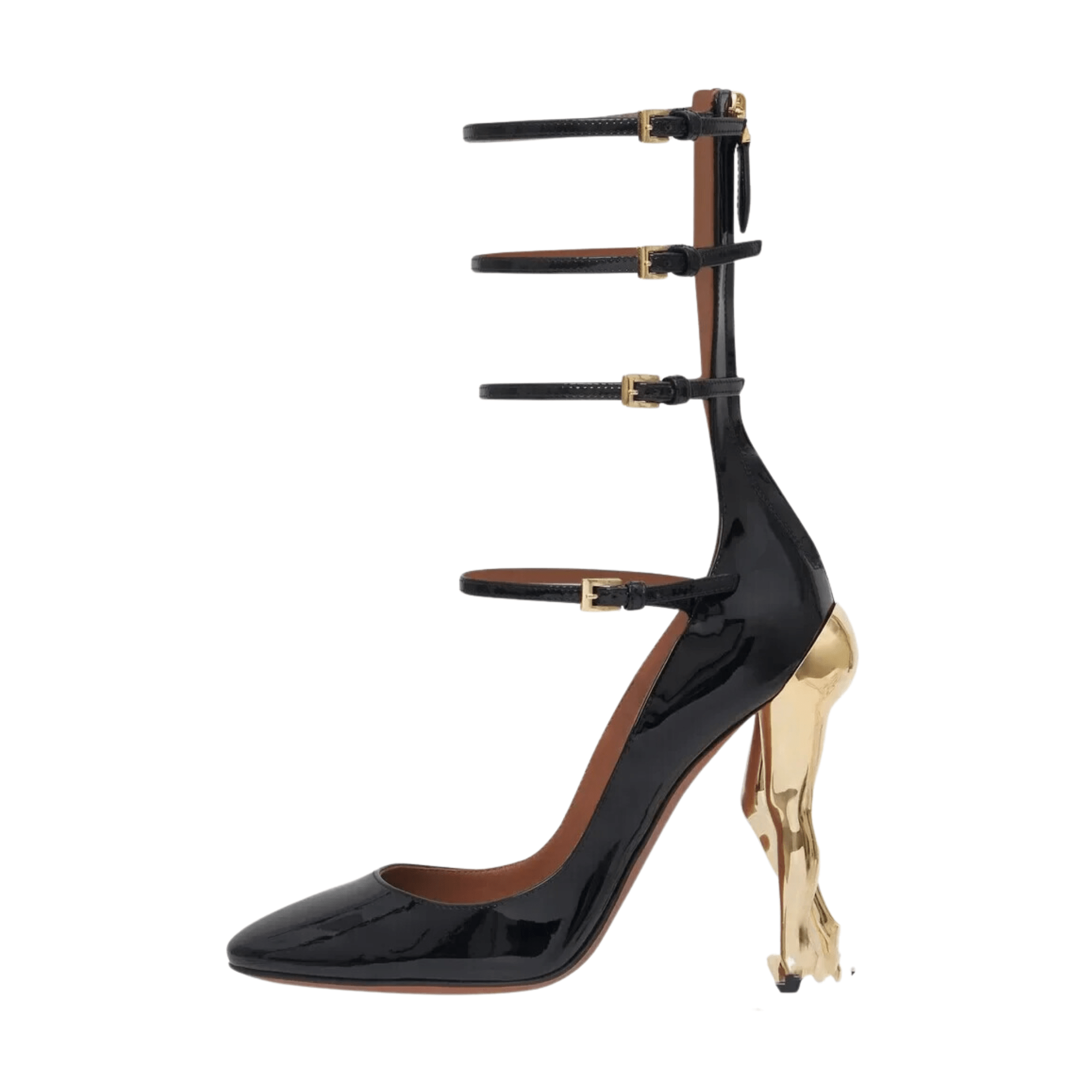 Sexy Back Quad Strap Stiletto - Kelly Obi New York