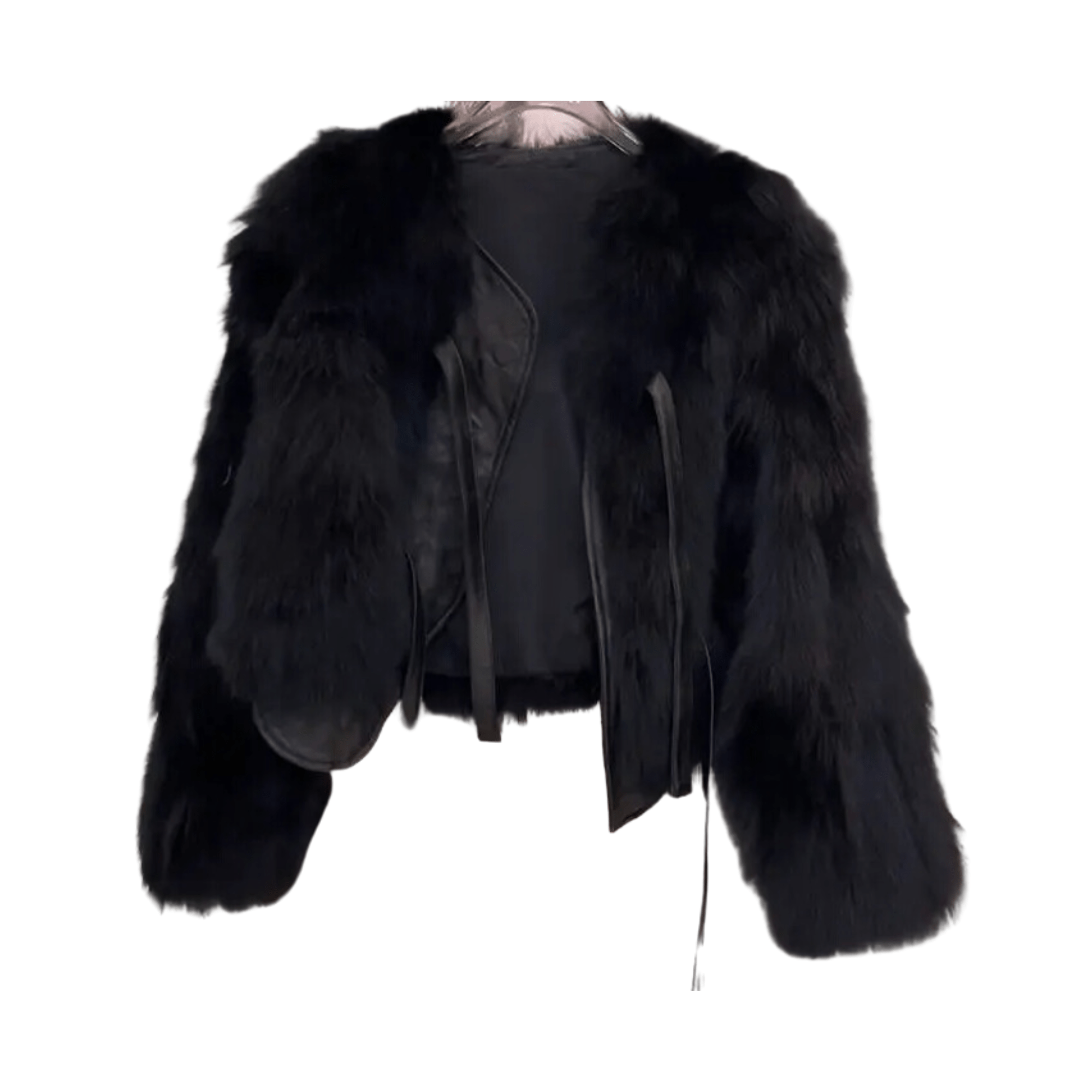 Short Faux Fur Winter SCoat - Kelly Obi New York