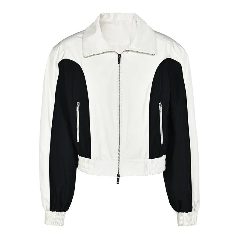 Side Welt Zip Pockets Bomber Jacket - Kelly Obi New York