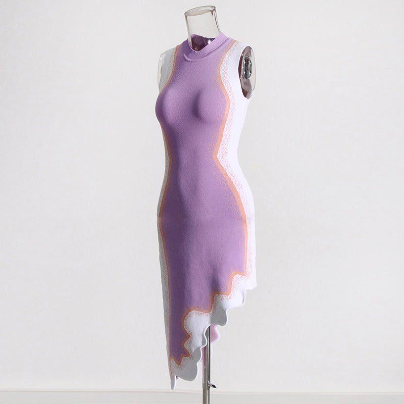 Silhouette Body Contour Sleeveless Dress - Kelly Obi New York