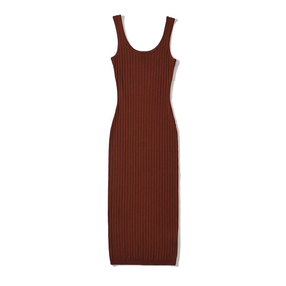 Simple Bodycon Knit Dress - Kelly Obi New York