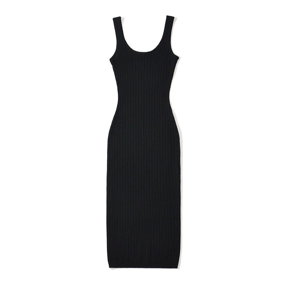 Simple Bodycon Knit Dress - Kelly Obi New York