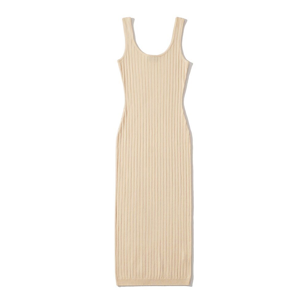 Simple Bodycon Knit Dress - Kelly Obi New York