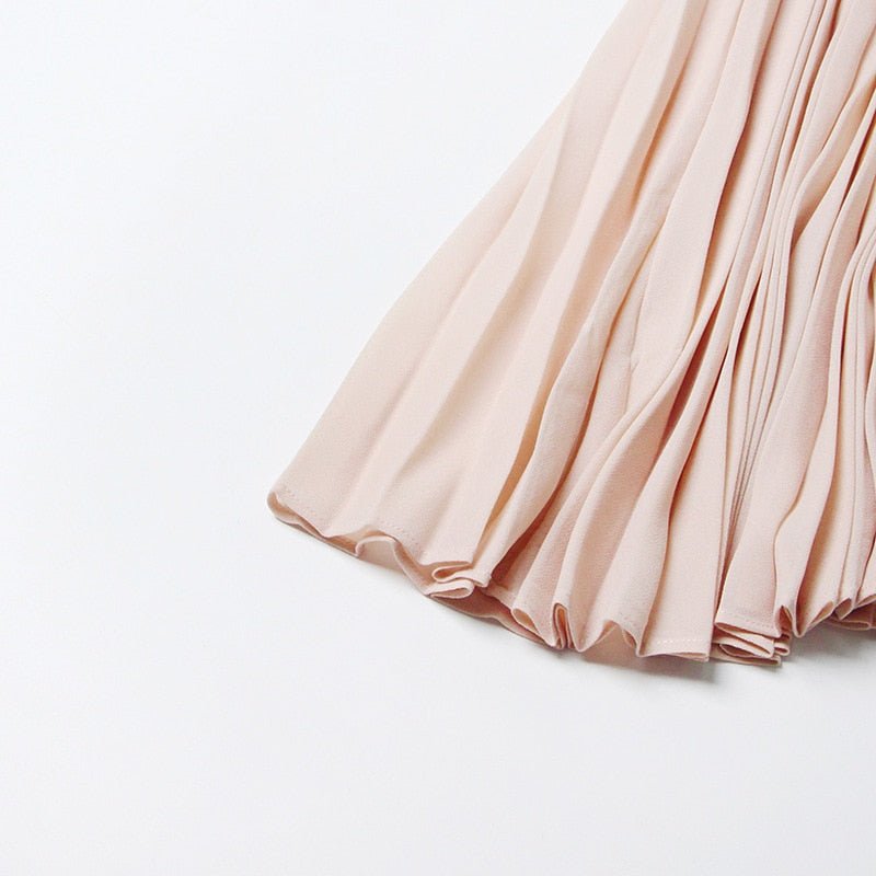 Sleeveless Collar Dress - Kelly Obi New York
