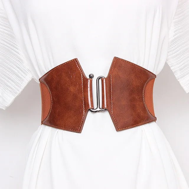 Stretchable Plus Size Wide Belt - Kelly Obi New York