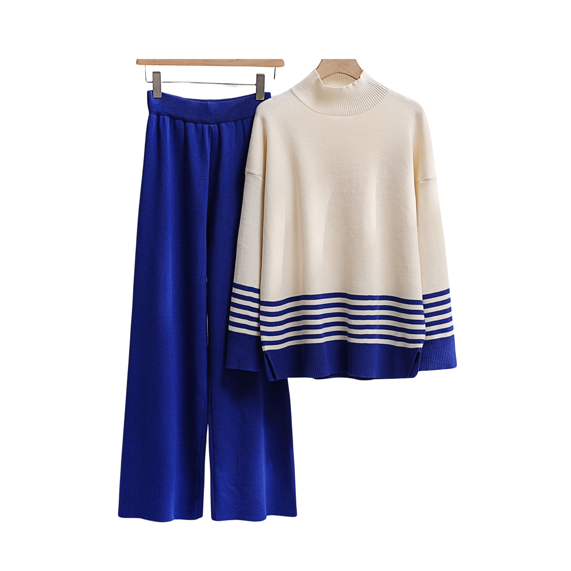 Stripes Sweater+Pants Knit Set - Kelly Obi New York