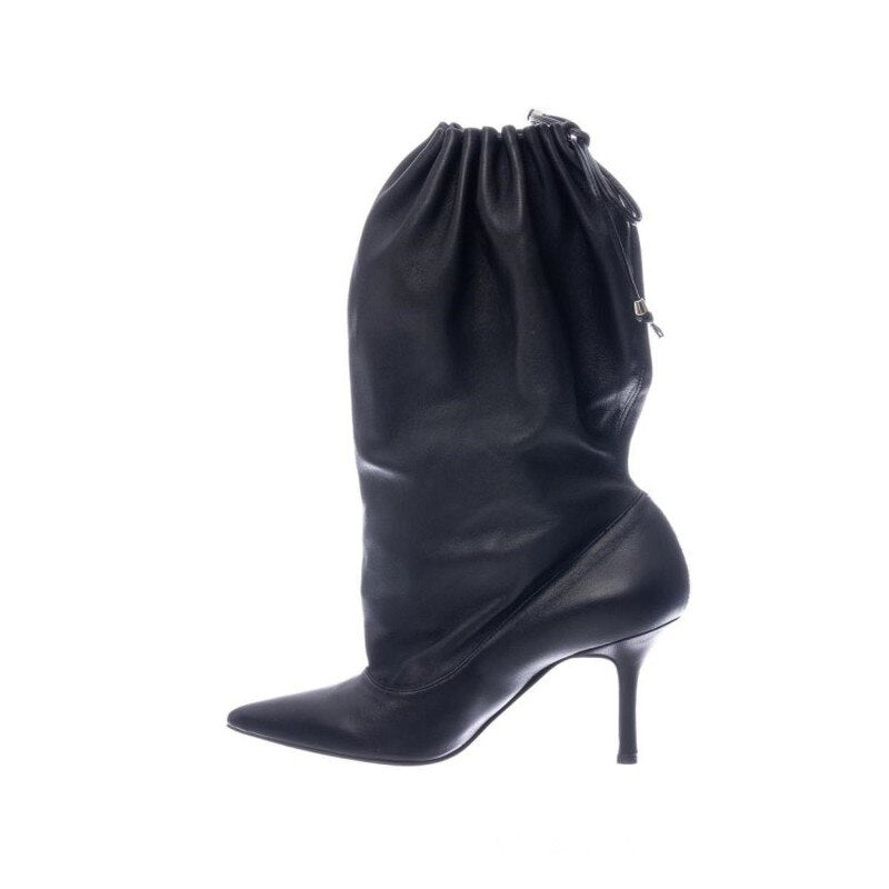 Tie Up Ankle Boots - Kelly Obi New York