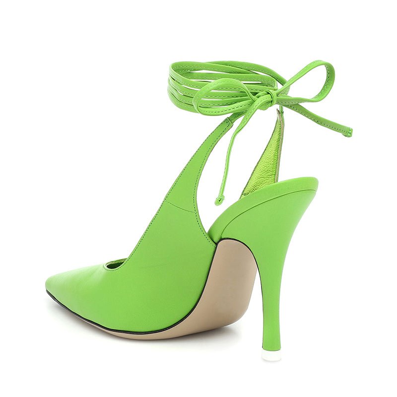 Tie Up Women's Pumps - Kelly Obi New York