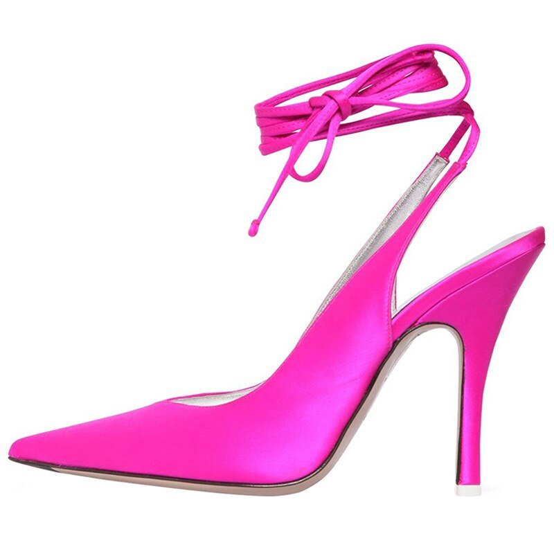 Tie Up Women's Pumps - Kelly Obi New York