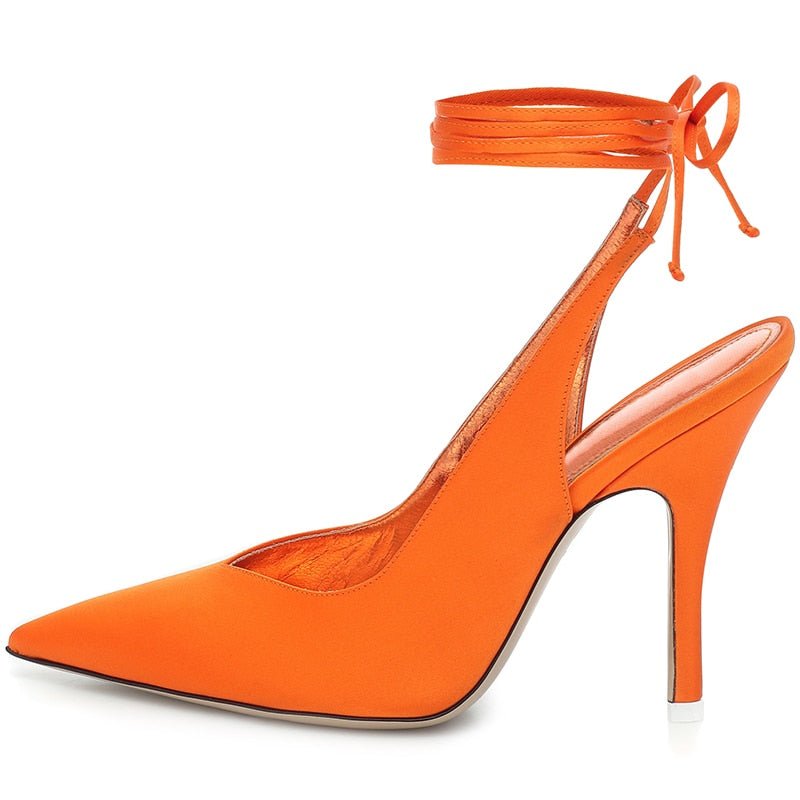 Tie Up Women's Pumps - Kelly Obi New York