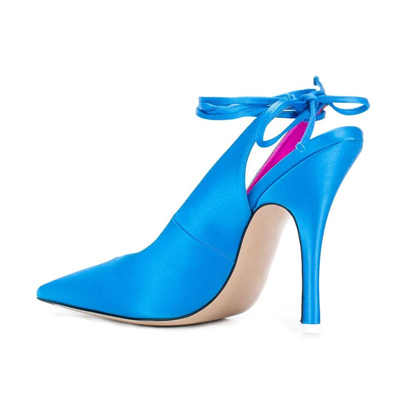 Tie Up Women's Pumps - Kelly Obi New York