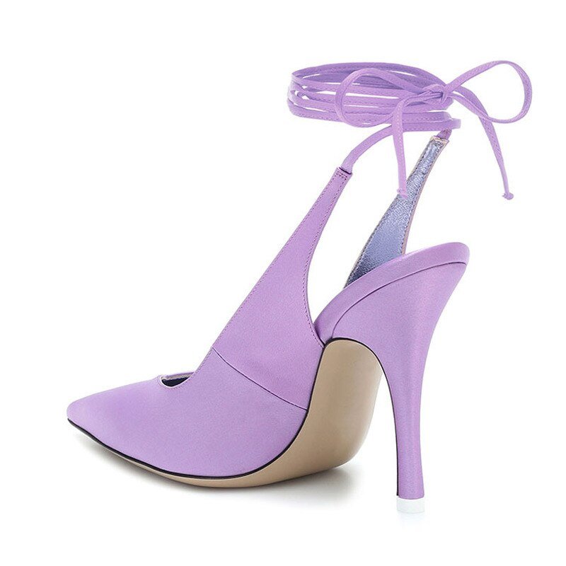 Tie Up Women's Pumps - Kelly Obi New York