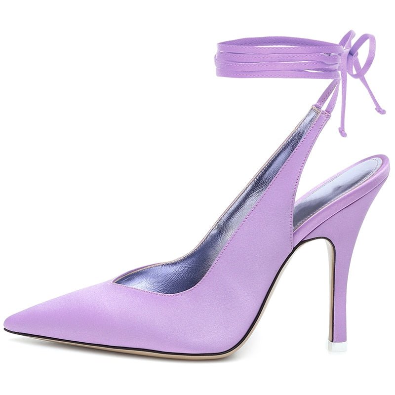 Tie Up Women's Pumps - Kelly Obi New York