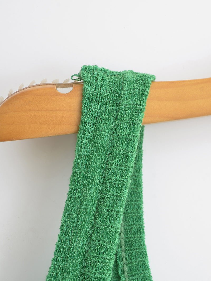 Tiered Tassel Knit Dress - Final Sale - Kelly Obi New York